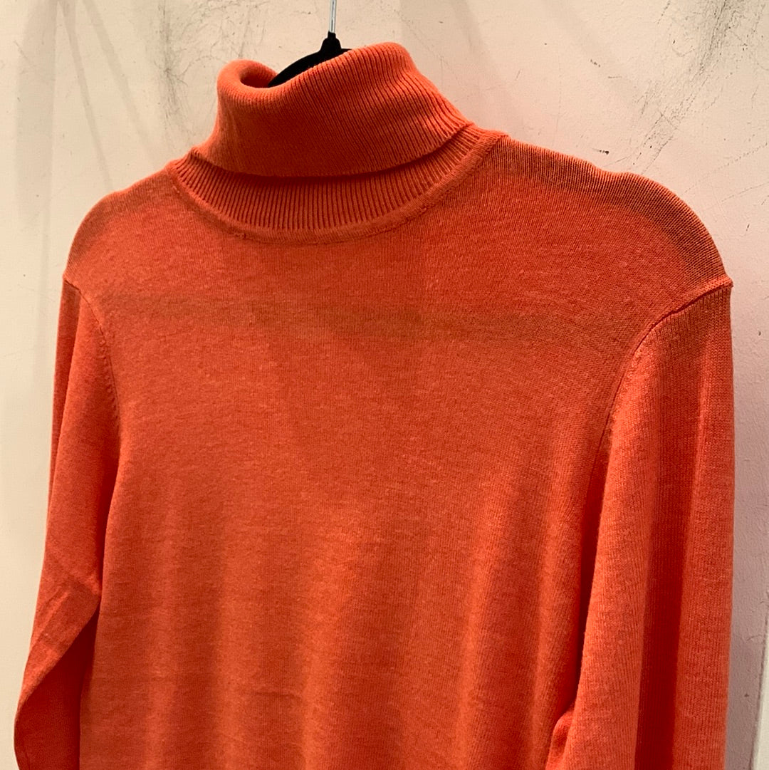 ORANGEADE MELANGE PIMBA ROLLNECK JUMPER