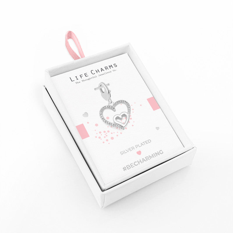 DOUBLE HEARTS CHARM