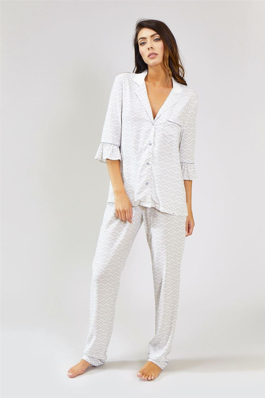 WHITE ROMANCE BLOUSE