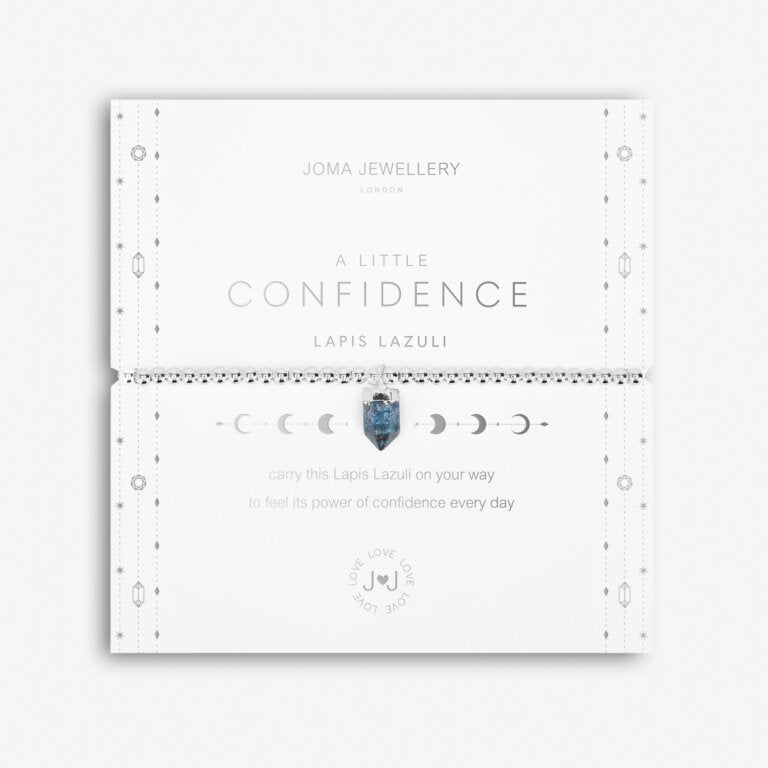 AFFIRMATION CRYSTAL A LITTLE 'CONFIDENCE' BRACELET