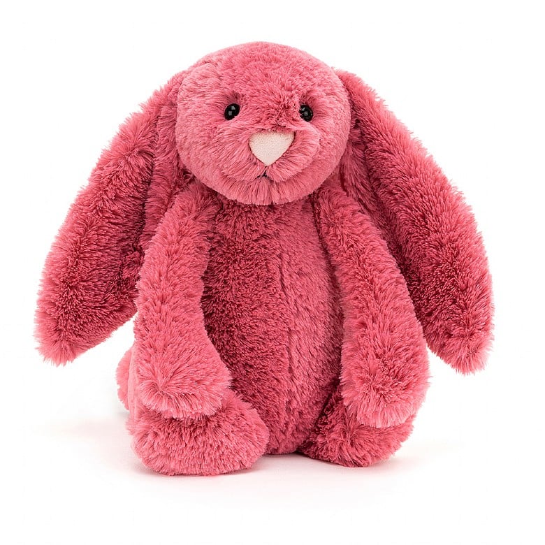 BASHFUL CERISE MEDIUM BUNNY