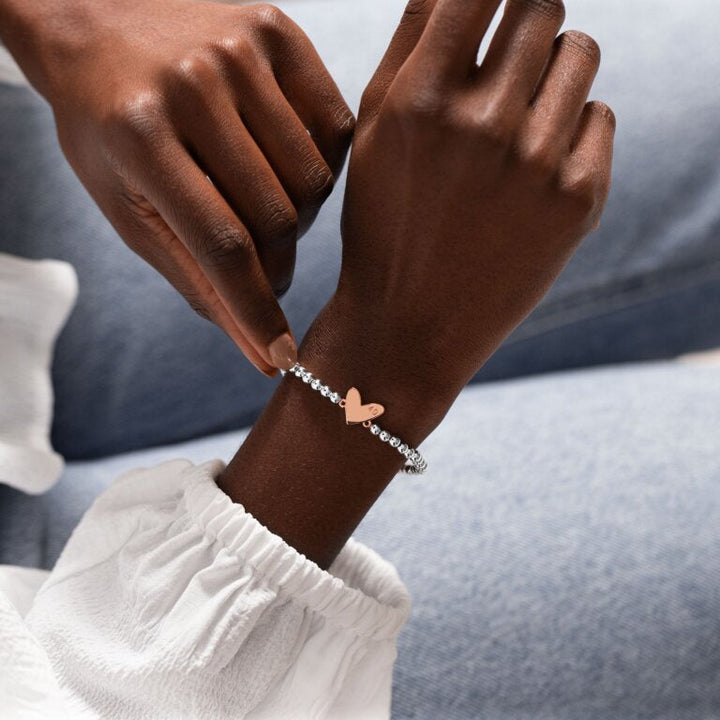 BEAUTIFULLY BOXED A LITTLE HAPPY 40TH BIRTHDAY BRACELET