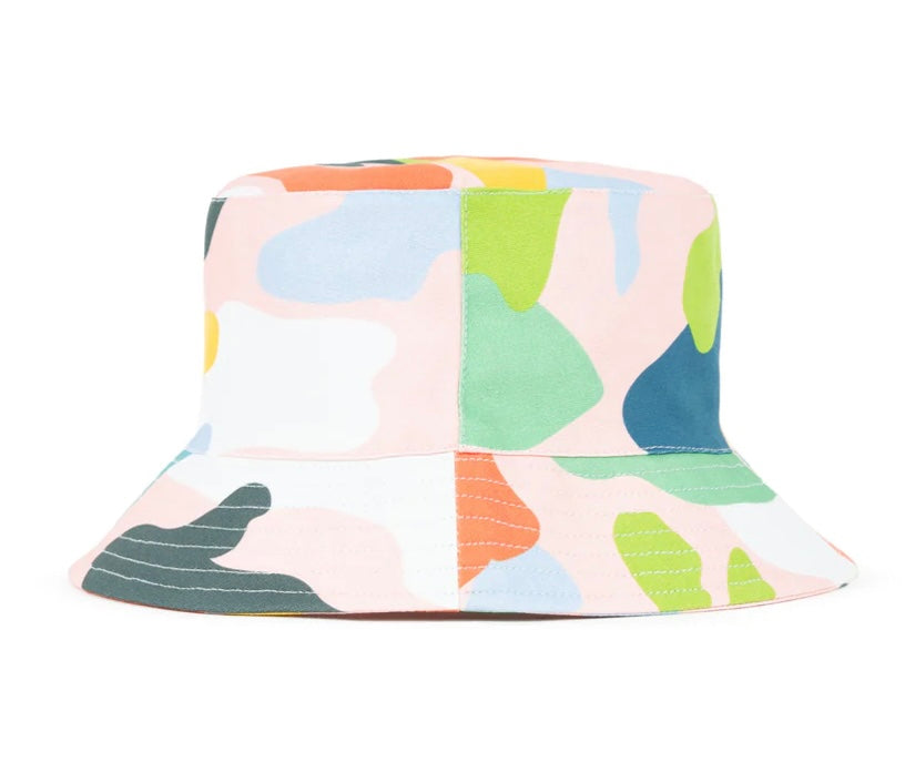 HATFIELD MELLOW CAMO BUCKET HAT