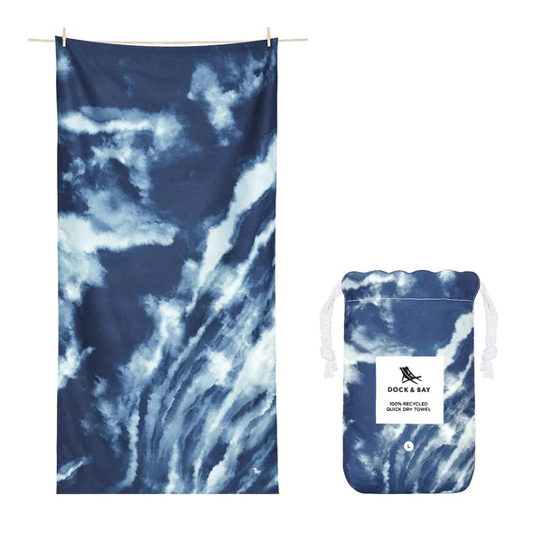 QUICK DRY TOWEL - TIE DYE - TWILIGHT DRIFT