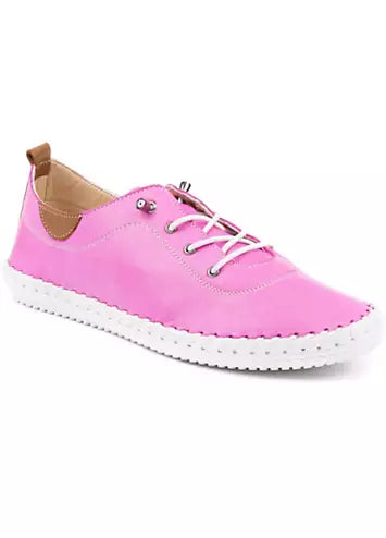 FUCHSIA ST IVES PLIMSOLLS