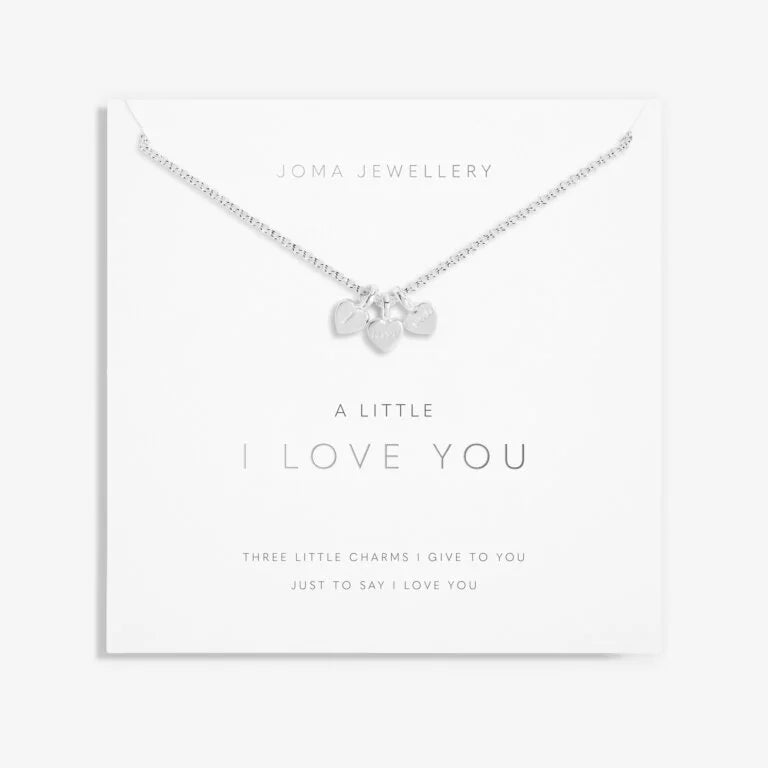 I LOVE YOU NECKLACE