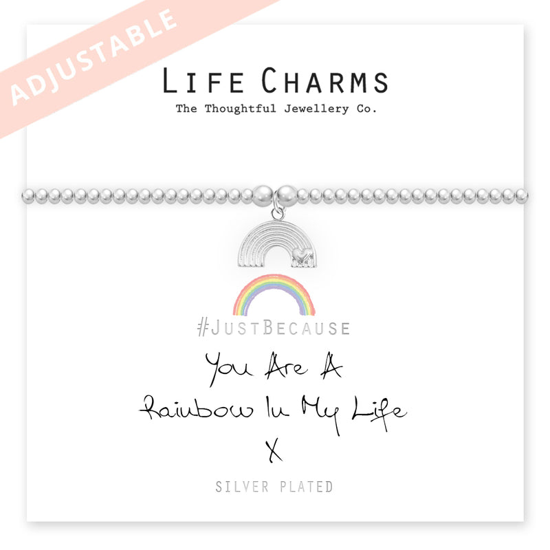 YOU ARE A RAINBOW IN MY LIFE BRACELET