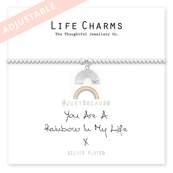 YOU ARE A RAINBOW IN MY LIFE BRACELET