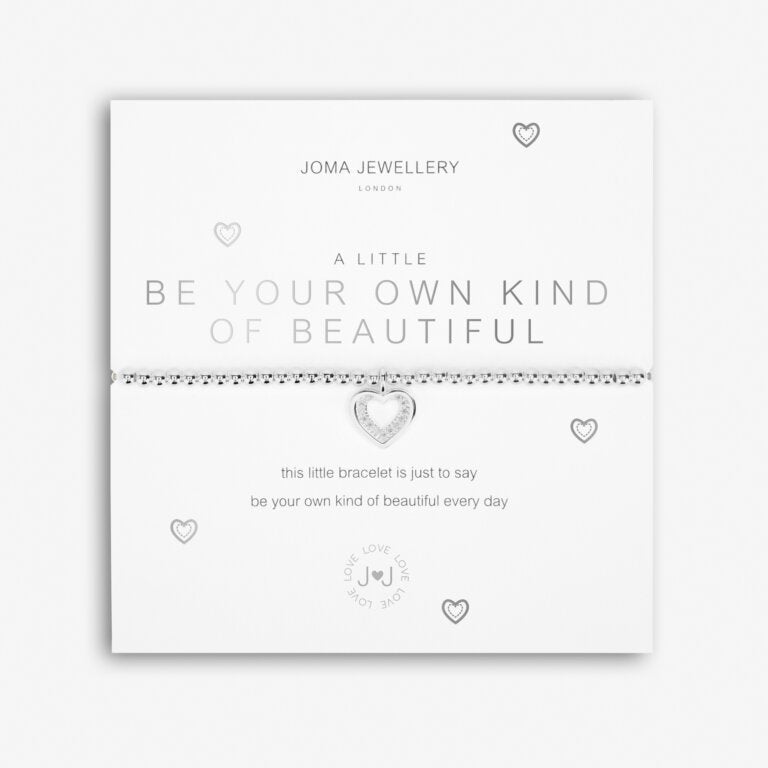 A LITTLE 'BE YOUR OWN KIND OF BEAUTIFUL' BRACELET