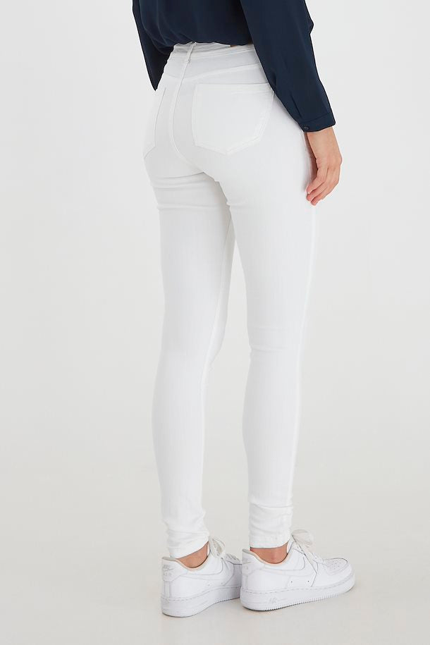 OPTICAL WHITE LOLA LUNI SLIM FIT JEANS