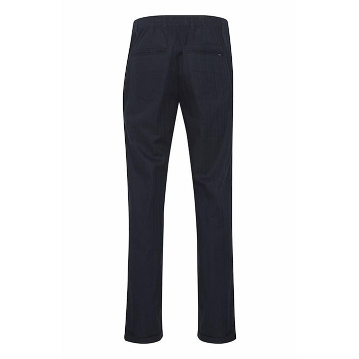 NAVY PANDRUP JAQUARD TROUSER