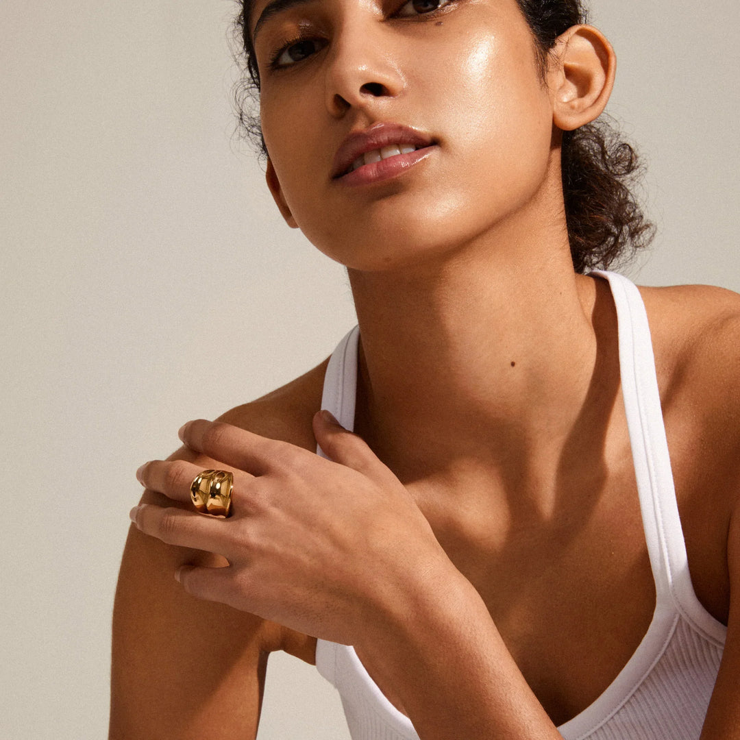 DREAMS STATEMENT RING GOLD