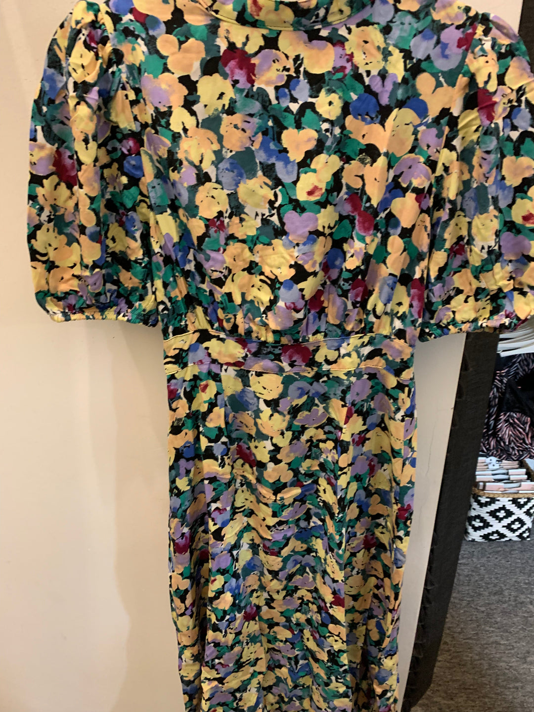 VIGGI LAVENDULA/SPLASH 2/4 MIDI DRESS