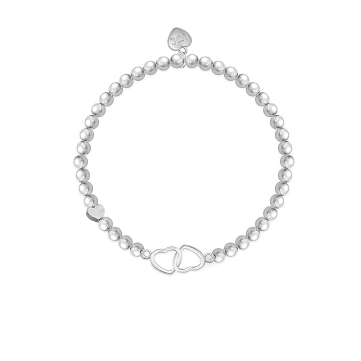 YOU ARE LOVED JOINED HEARTS BRACELET