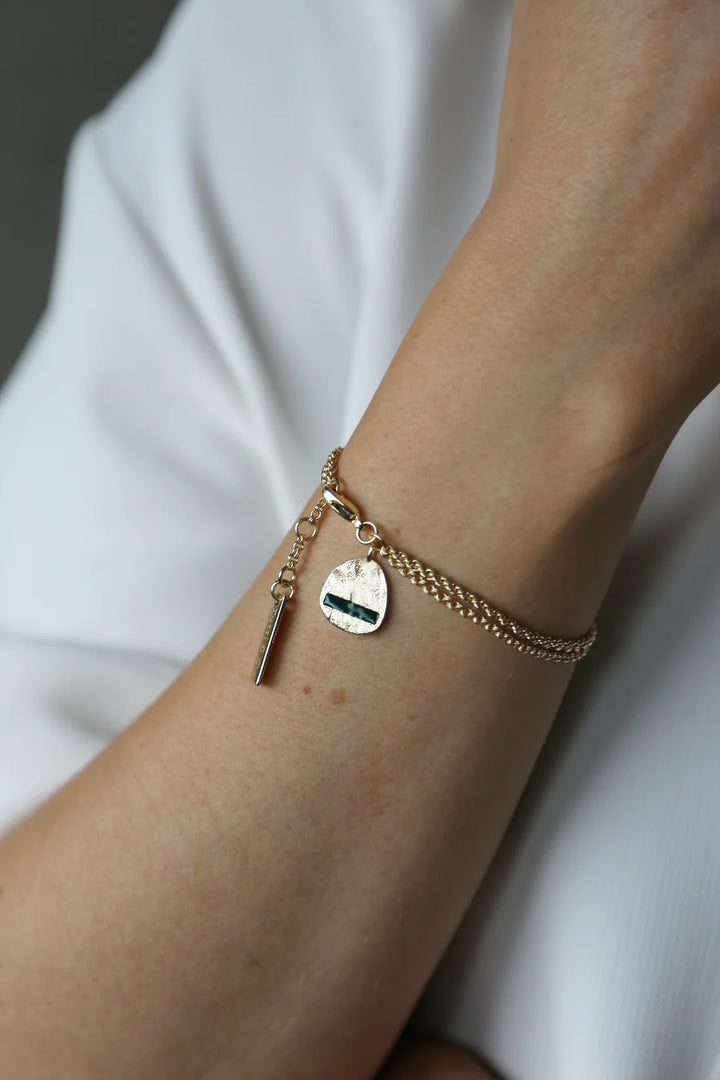 GOLD PINE BRACELET