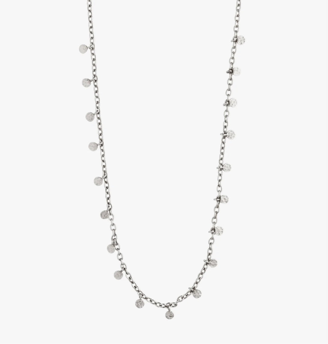 PANNA COIN NECKLACE SILVER
