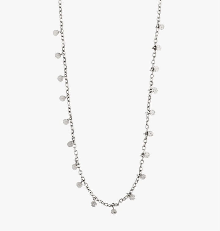 PANNA COIN NECKLACE SILVER