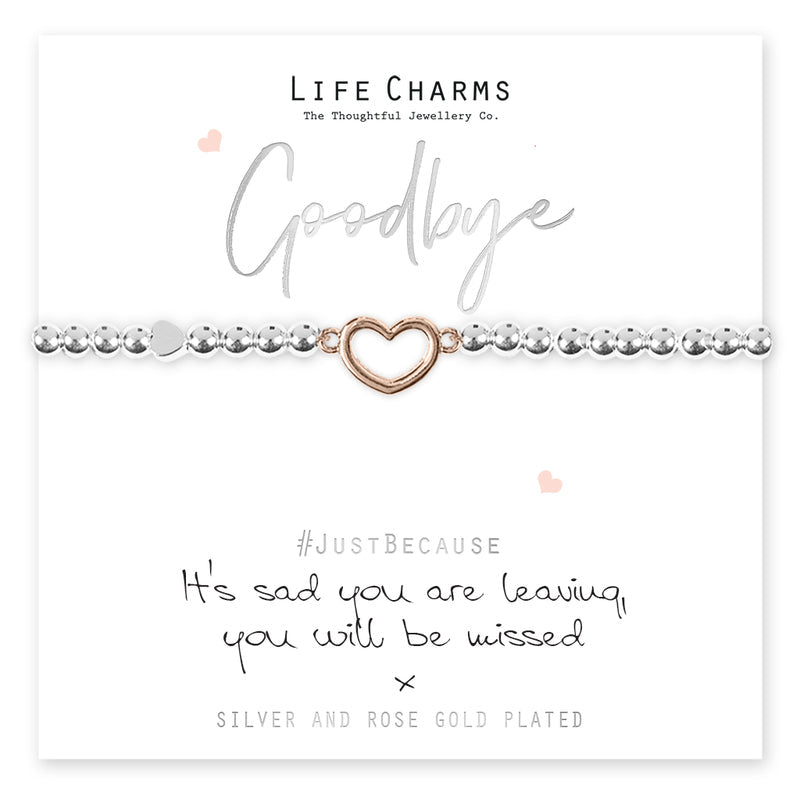 SAD YOU ARE LEAVING BRACELET