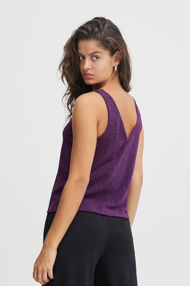NELLY VIOLET INDIGO TOP