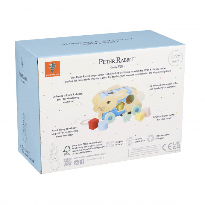 PETER RABBIT PULL ALONG SHAPE SORTER