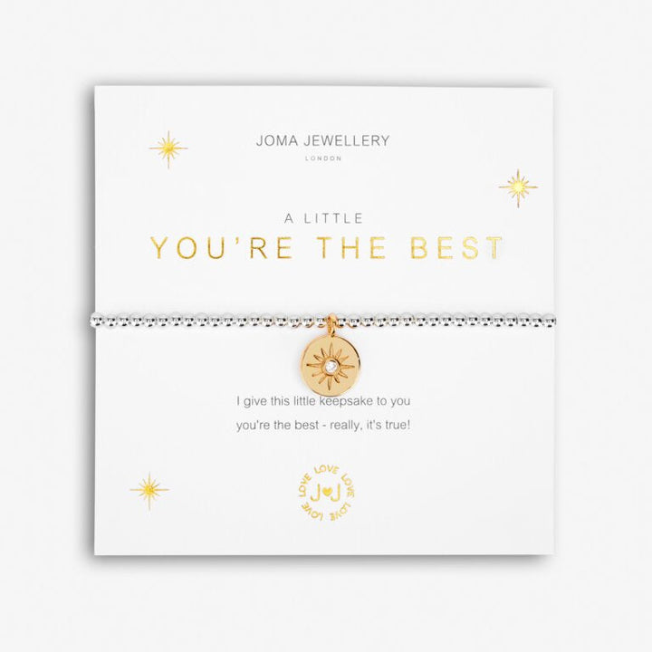 A LITTLE 'YOU'RE THE BEST' BRACELET