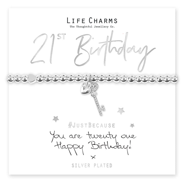 YOU ARE 21 KEY BRACELET