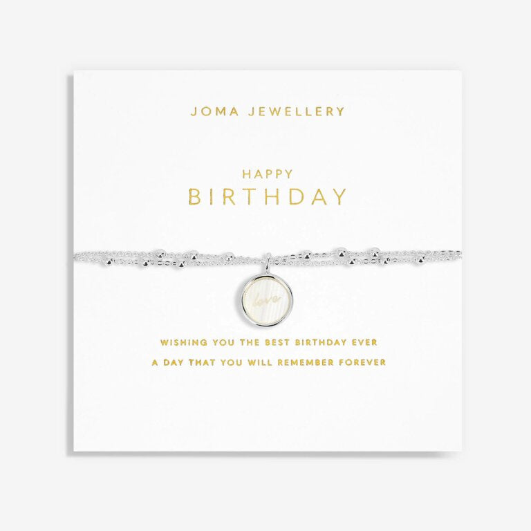 MY MOMENTS 'HAPPY BIRTHDAY' BRACELET