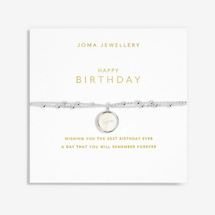 MY MOMENTS 'HAPPY BIRTHDAY' BRACELET