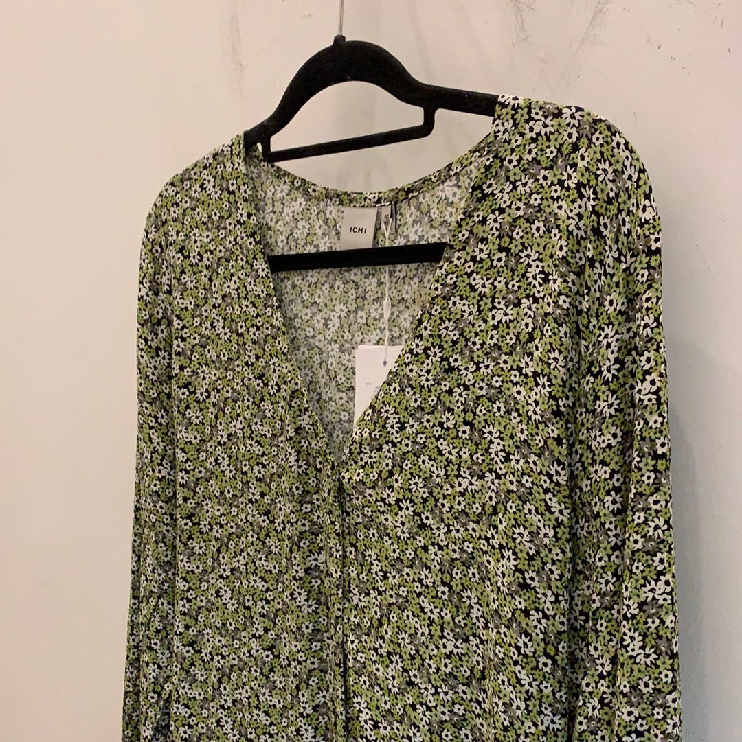 WEEPING WILLOW VERA FLORAL SHIRT DRESS