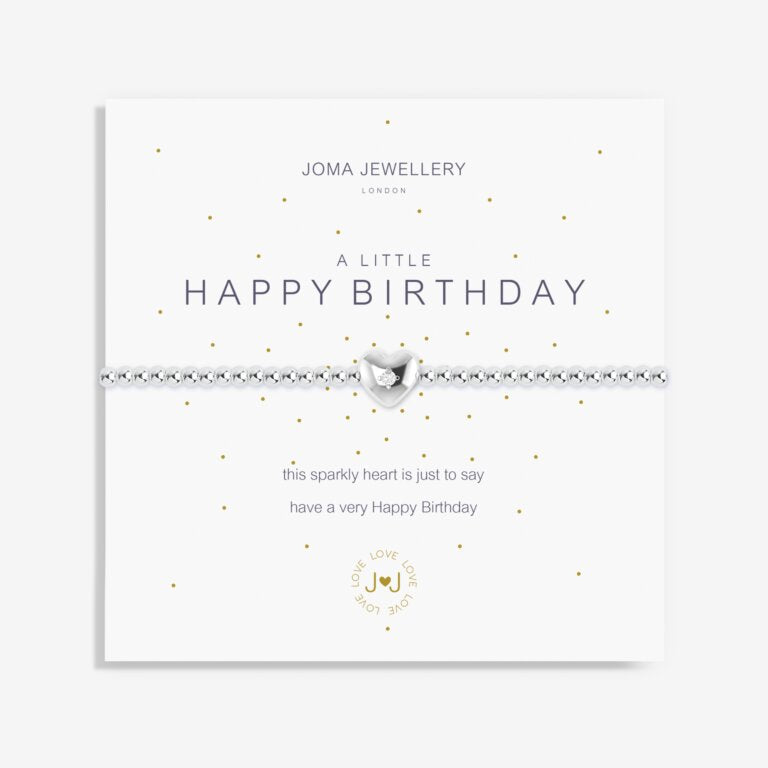 A LITTLE ‘HAPPY BIRTHDAY’ CRYSTAL BRACELET