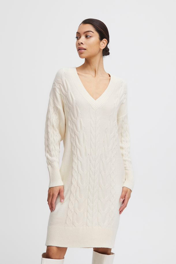 BIRCH MILO CABLE KNIT DRESS