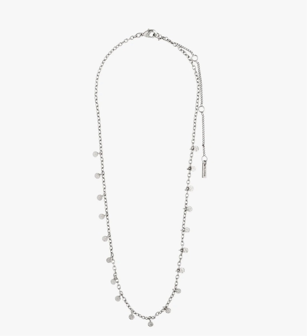 PANNA COIN NECKLACE SILVER
