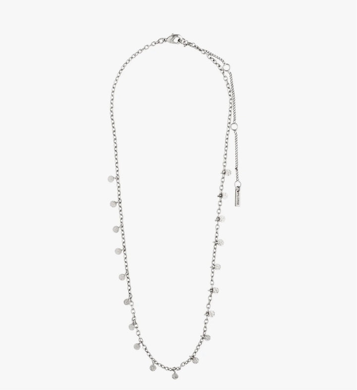 PANNA COIN NECKLACE SILVER