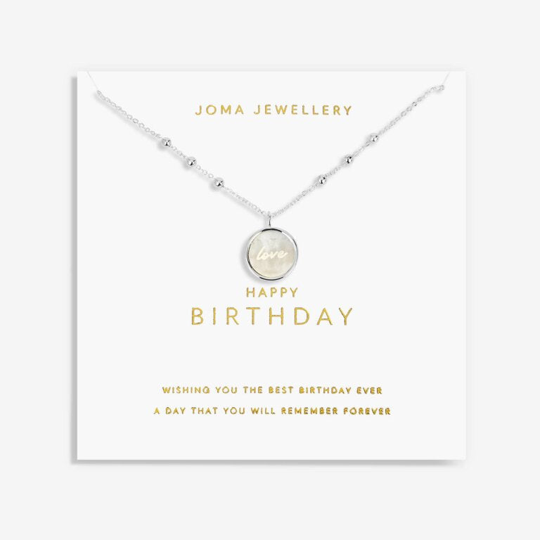 MY MOMENTS 'HAPPY BIRTHDAY' NECKLACE