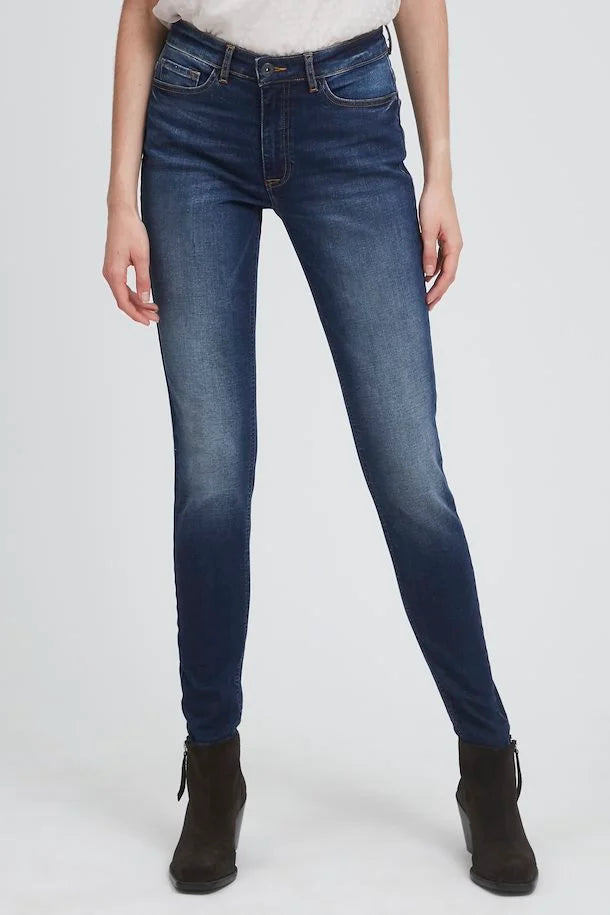 DARK BLUE TWIGGY LULU SKINNY FIT JEAN