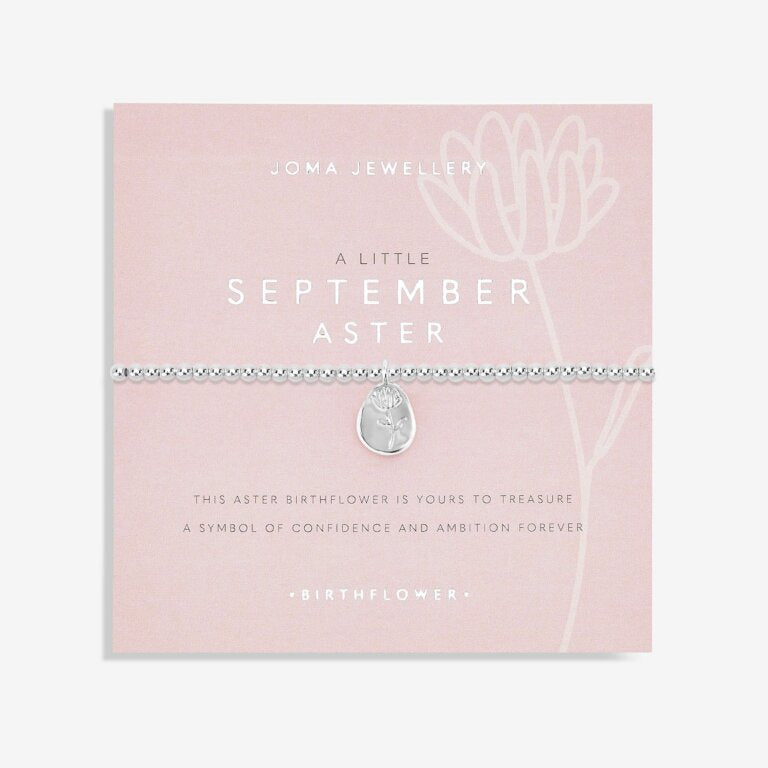 BIRTHFLOWER A LITTLE 'SEPTEMBER' BRACELET