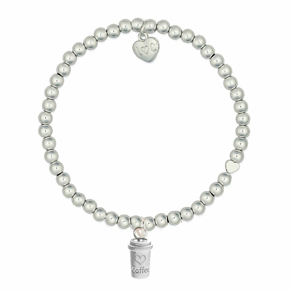 LIFE BEGINS AFTER COFFEE BRACELET