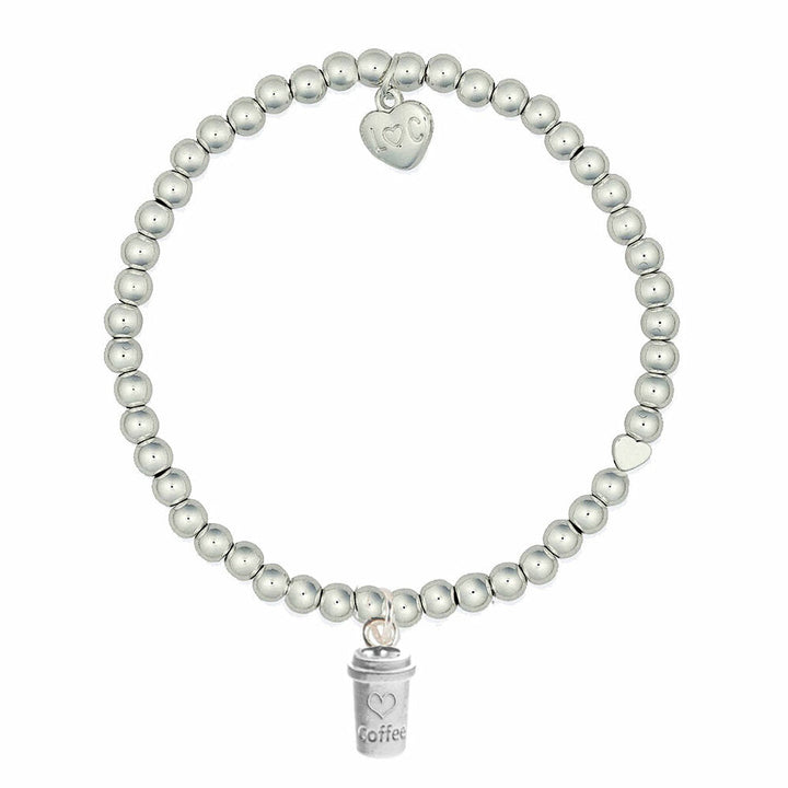 LIFE BEGINS AFTER COFFEE BRACELET