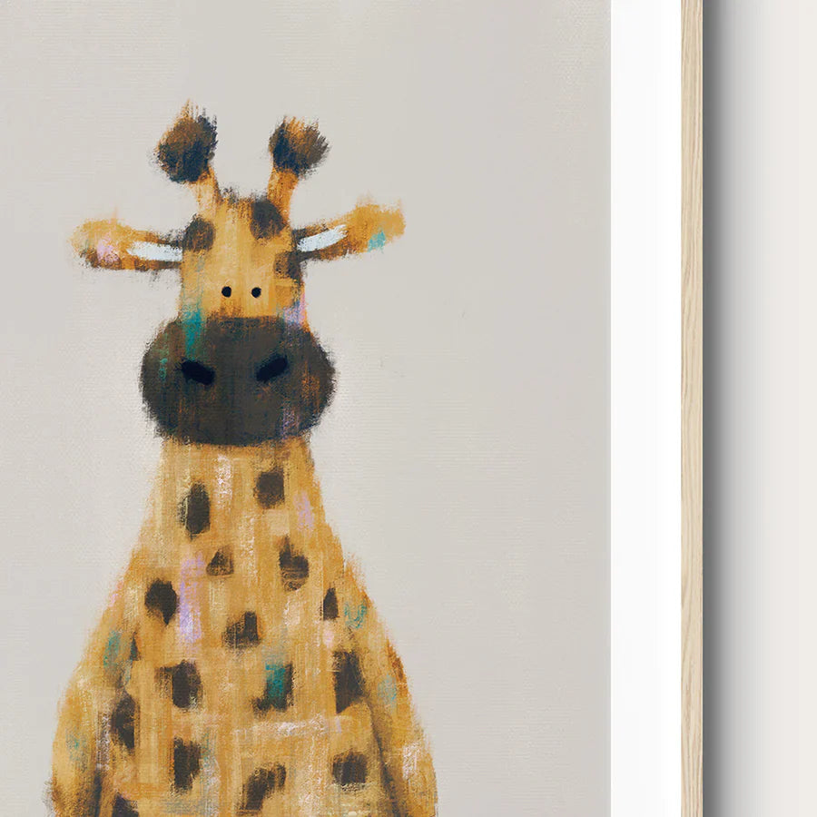 NEUTRAL SAFARI ANIMALS NURSERY PRINTS