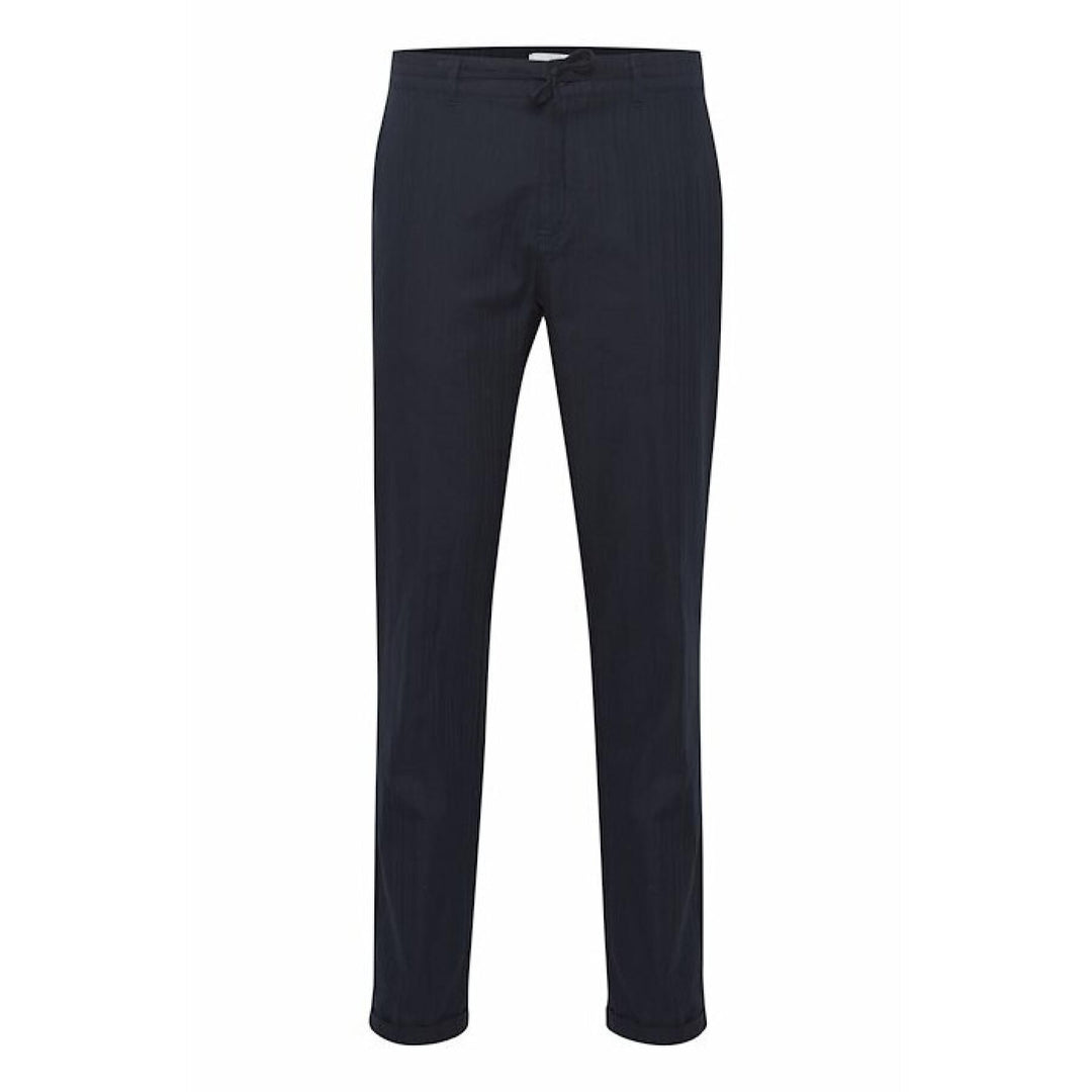 NAVY PANDRUP JAQUARD TROUSER