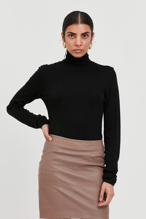 BLACK MAFA KNITTED TOP