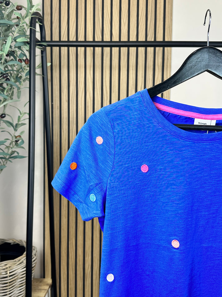 DAZZLING BLUE JULY TEE