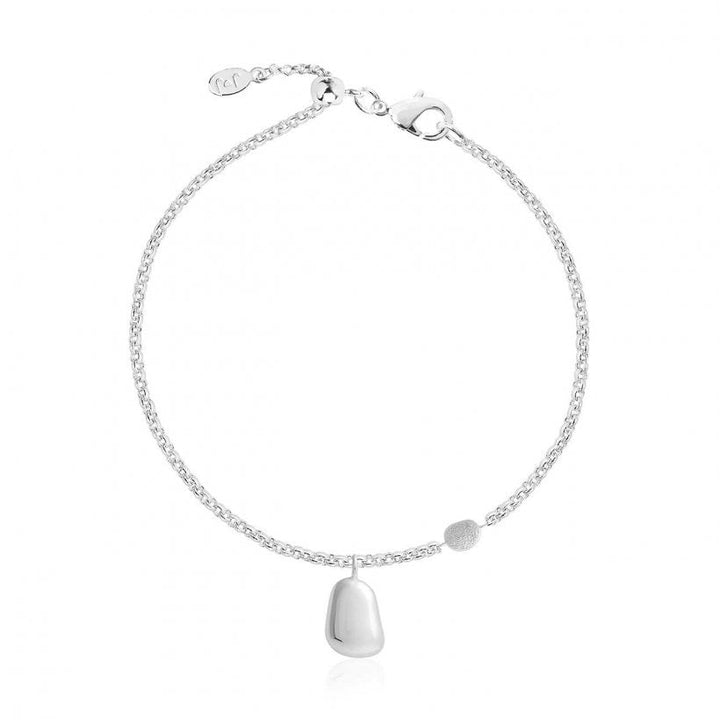 SILVER PERFECT PEBBLE BRACELET
