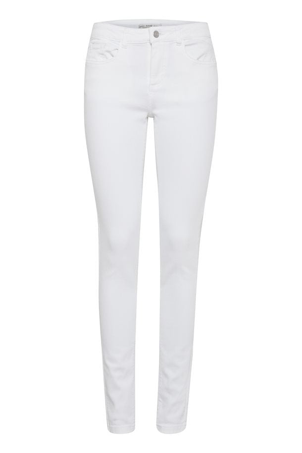 OPTICAL WHITE LOLA LUNI SLIM FIT JEANS
