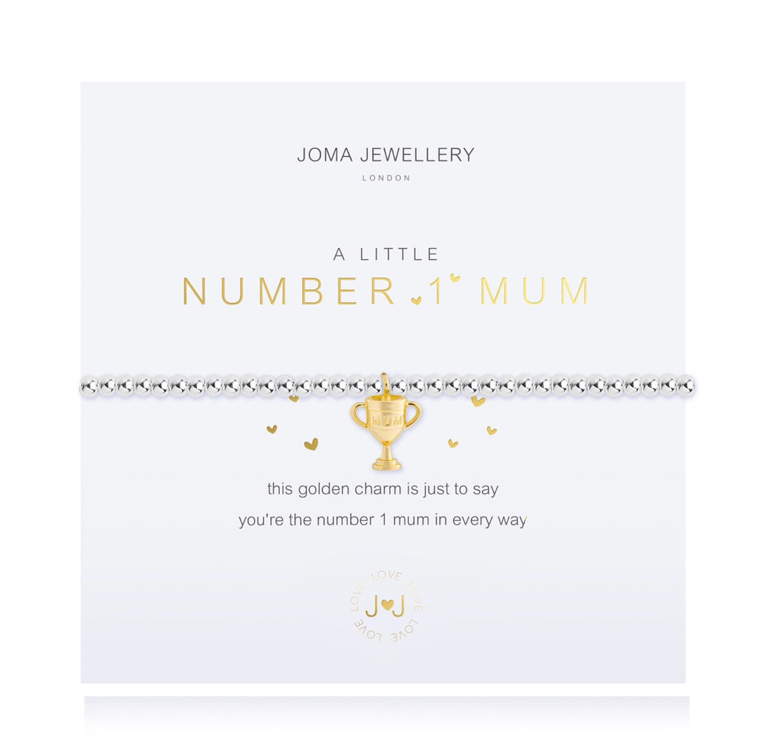 A LITTLE NUMBER 1 MUM BRACELET