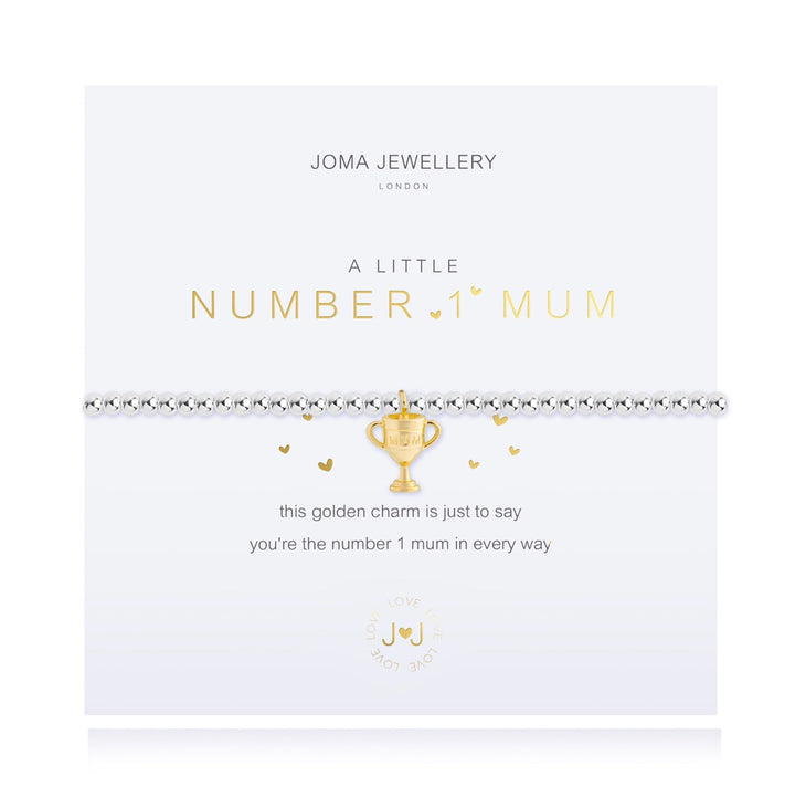 A LITTLE NUMBER 1 MUM BRACELET