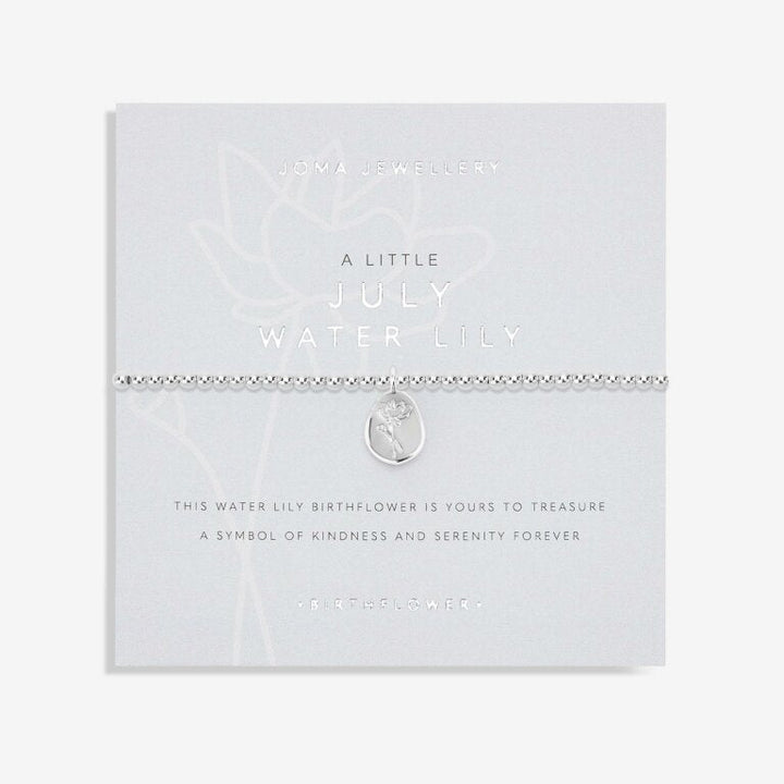 BIRTHFLOWER A LITTLE 'JULY' BRACELET