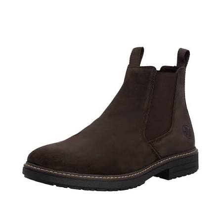 Rieker Men's Brown Suede Chelsea Boots 33180-28