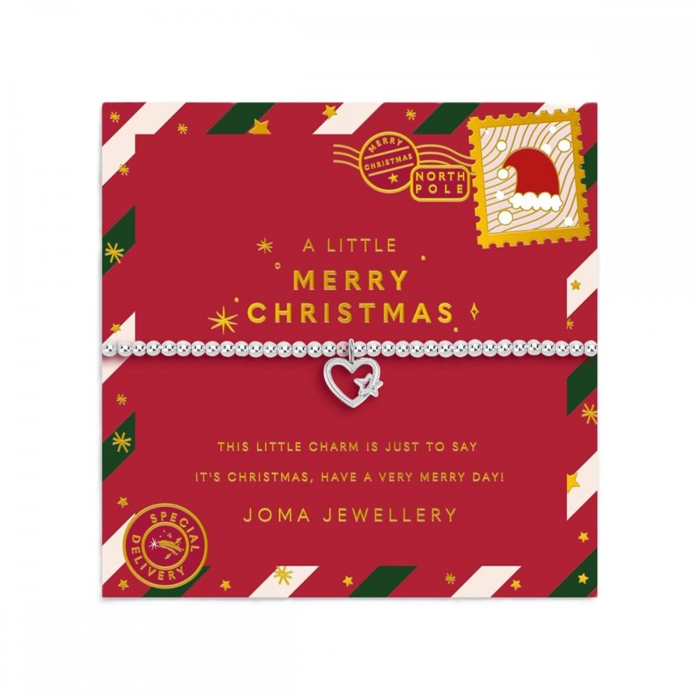 Joma Jewellery Kids' Christmas A Little Merry Christmas