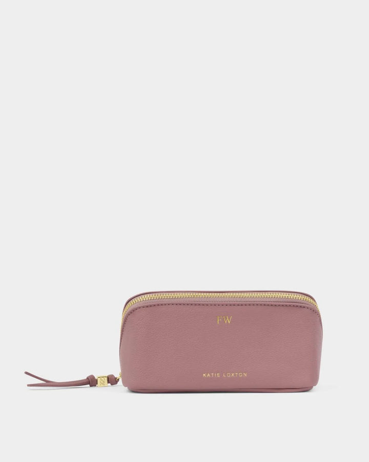 Fold-Out Mirror Make Up Bag